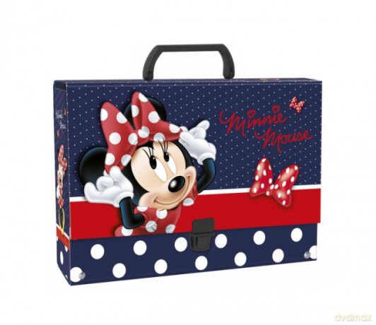 Teczka z rączką gruba Minnie