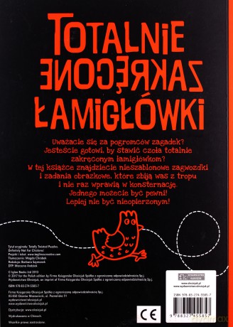 Totalnie zakręcone łamigłówki nie dla nieopierzonych [KSIĄŻKA]