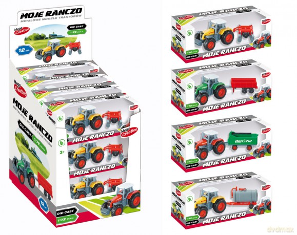 Traktor Moje Ranczo 17 cm (wysyłka losowa)