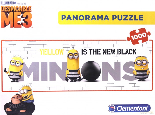CLEMENTONI 1000 el. DMF Panorama Minionki 2 [PUZZLE]