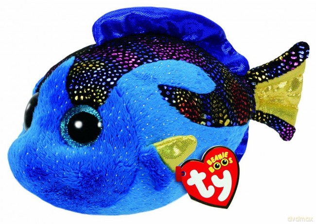 Ty Beanie Boos Aqua niebieska ryba 14,5 cm