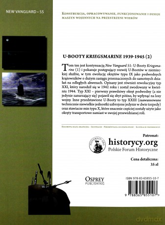 U-Booty Kriegsmarine 1939-1945 (2) - David Nicolle [KSIĄŻKA]