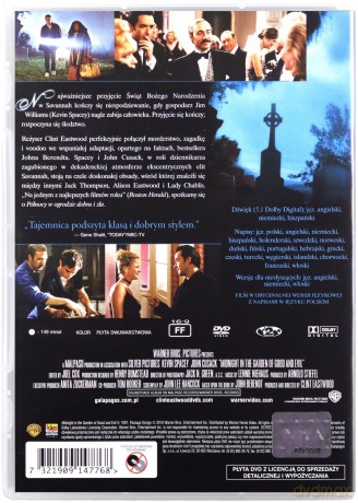 Północ w ogrodzie dobra i zła [DVD]