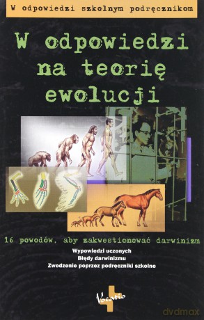 W odpowiedzi na teorię ewolucji [KSIĄŻKA]