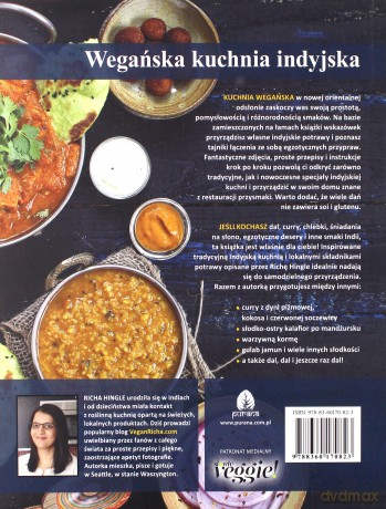 Wegańska kuchnia indyjska - Richa Hingle [KSIĄŻKA]