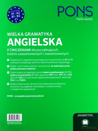 Wielka gramatyka angielska z ćwiczeniami - Donata Olejnik [KSIĄŻKA]