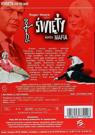Święty kontra mafia [DVD]