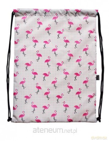 Worek szkolny plecak WR126 Flamingi