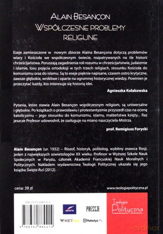 Współczesne problemy religijne - Alain Besançon [KSIĄŻKA]