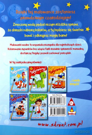 Wyczaruj pieski. Malowanka wodna [KSIĄŻKA]