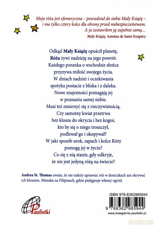 Wyjątkowa Róża - Andrea St. Thomas [KSIĄŻKA]