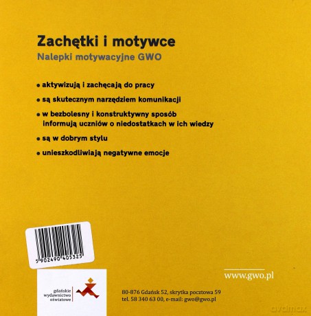 Zachętki i motywce ogólne - 192 naklejki