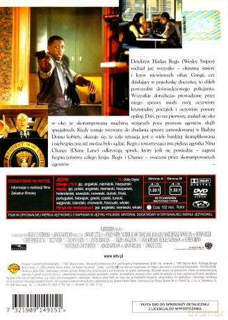 Wesley Snipes Pakiet 2: Morderstwo w Białym Domu / New Jack City / Blade 2. Wieczny Łowca [3DVD]