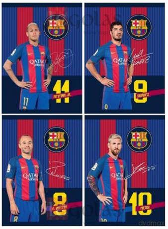 Zeszyt A5/16k kratka FC Barcelona 5 (20 szt)