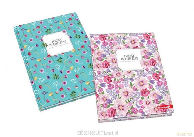 Zeszyt A5/60K kratka 1093 Glossy flowers (10 szt)