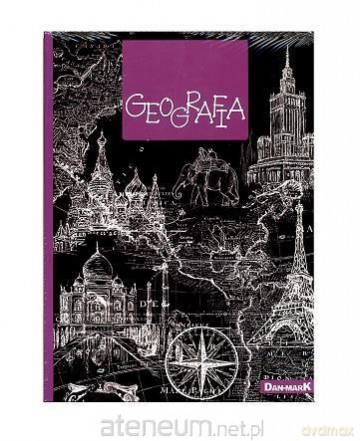 Zeszyt A5/60K kratka Geografia ze ściągą (10 szt)