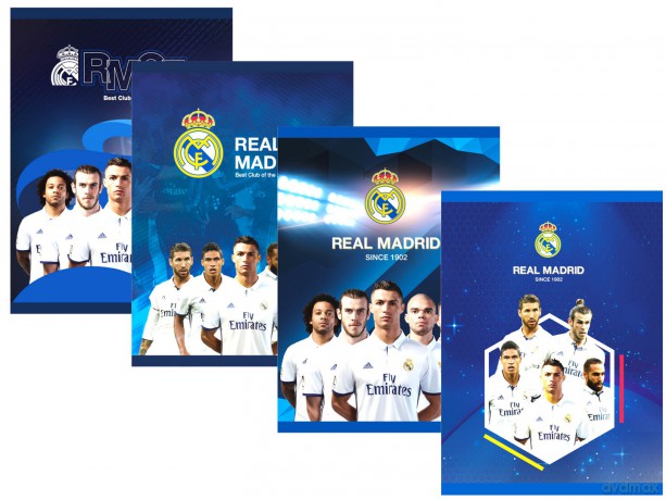 Zeszyt A5/60k linia Real Madrid 3 (10 szt)