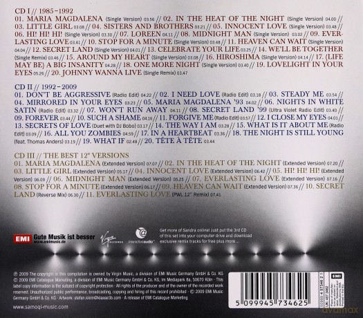 Sandra: Platinum Collection [BOX] [3CD]
