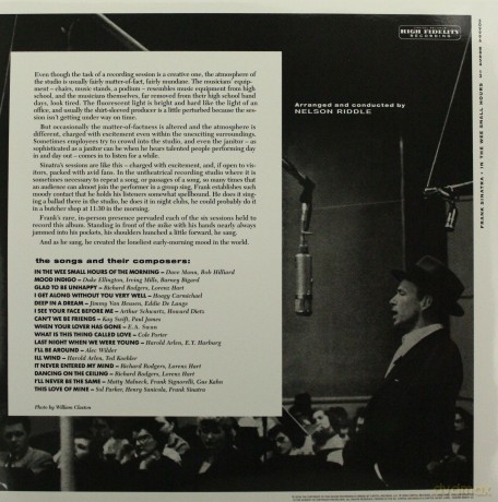 Frank Sinatra: In The Wee Small Hours [Winyl]