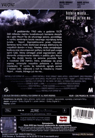 Tama - tragedia w Vajont [DVD]