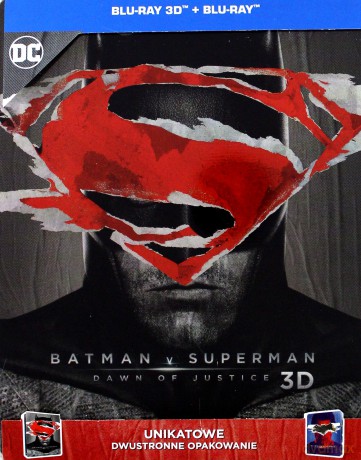 Batman VS Superman: Świt Sprawiedliwości 3-D Futurepack (steelbook) [Blu-Ray 3D]+[Blu-Ray]