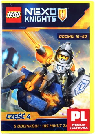 LEGO Nexo Knights część 4 (odcinki 16-20) (Edycja Specjalna z Kartami) [DVD]