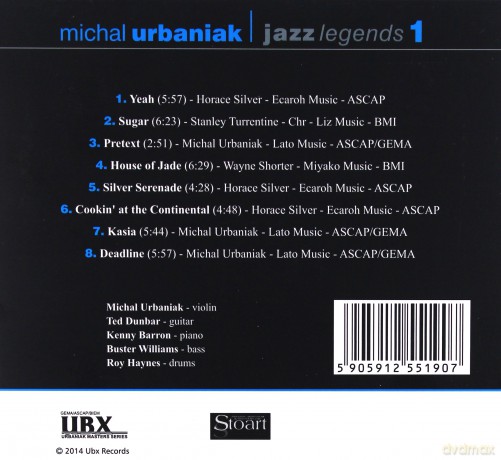 Michał Urbaniak: Jazz Legends cz. 1 [CD]