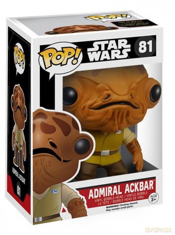 Star Wars ADMIRAL ACKBAR Funko Collectable (Gwiezdne Wojny) [FIGURKA]