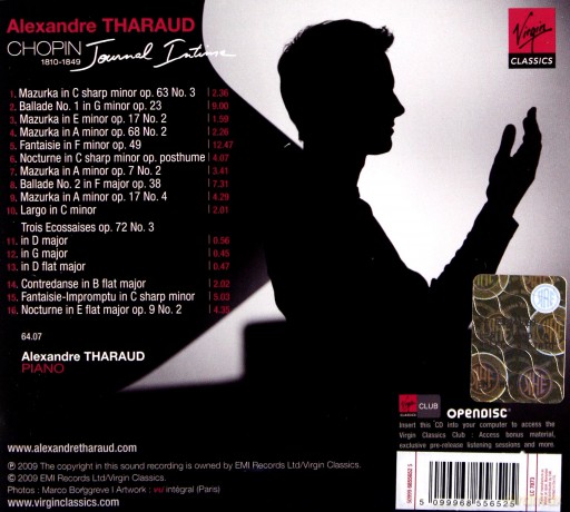 Alexandre Tharaud: Journal Intime [CD]