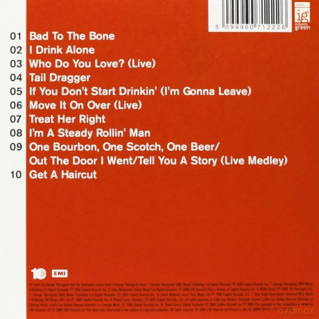 George Thorgood: 10 Greatest Songs  (ecopack) [CD]