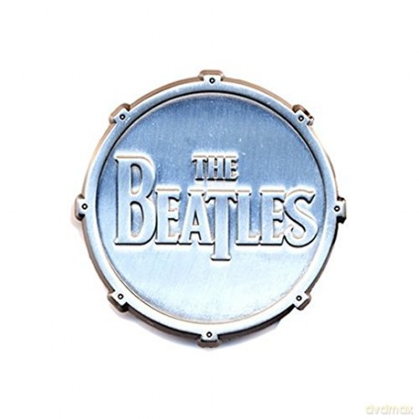 The Beatles Drum Logo All Metalowy Przypinka