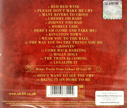 UB40: The Best Of Labour Of Love [CD]