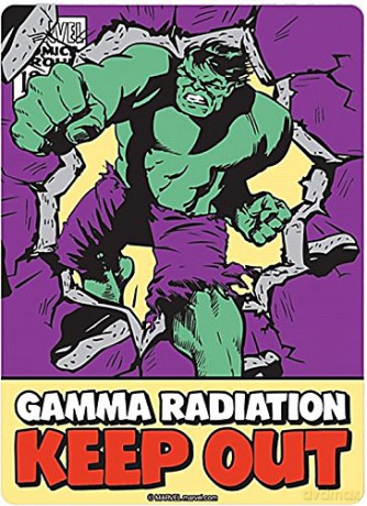 Marvel Hulk A5 Metalowy Znak