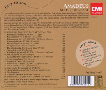 Amadeus - Best of Mozart [CD]