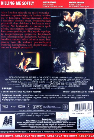 Urok mordercy [DVD]