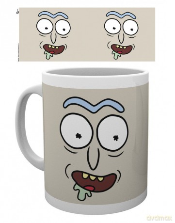 Rick And Morty Rick Face Kubek