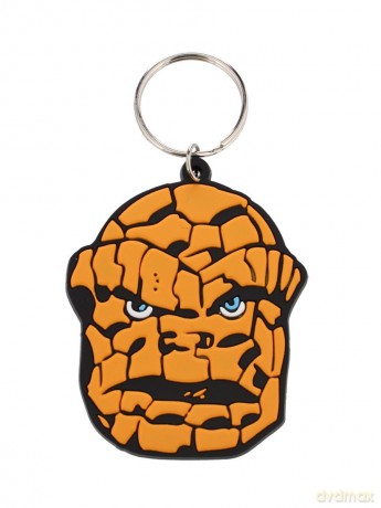 Marvel Comic The Thing (Face) Gumowy Brelok