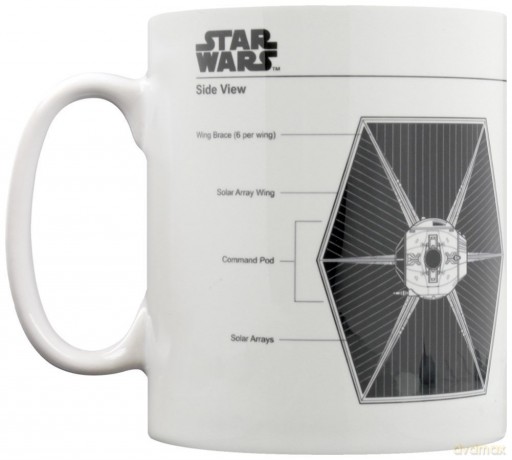 Star Wars Tie Fighter Sketch Kubek (Gwiezdne Wojny)