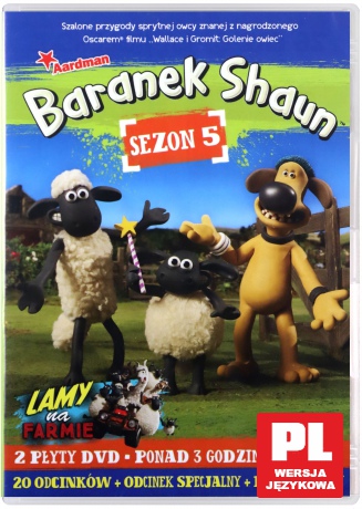 Baranek Shaun Sezon 5 [2DVD]