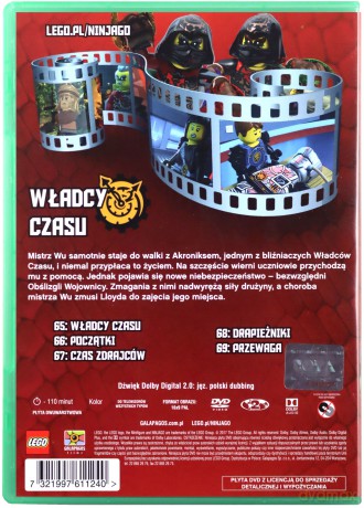 LEGO Ninjago Władcy Czasu część 1 [DVD]