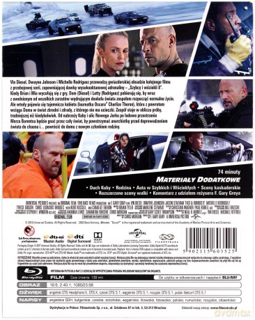 Szybcy i wściekli 8 (steelbook) [Blu-Ray]