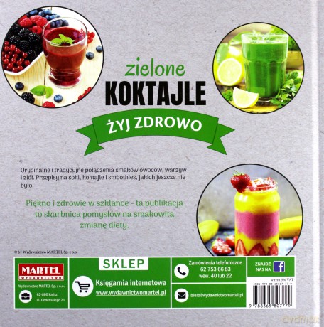 Zielone koktajle. Żyj zdrowo - Goretti Maria Siostra [KSIĄŻKA]