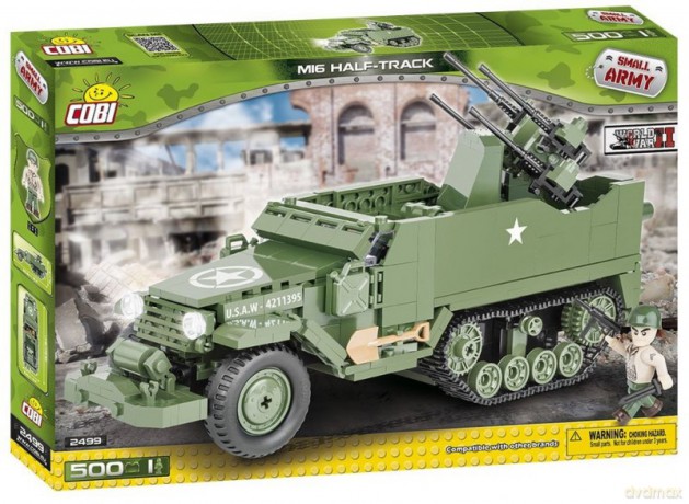 Armia M16 Half-Track Samobieżne działo przeciwlotnicze [KLOCKI]