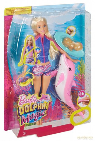 Barbie Dolphin Magic. Nurkowanie z delfinem, zestaw