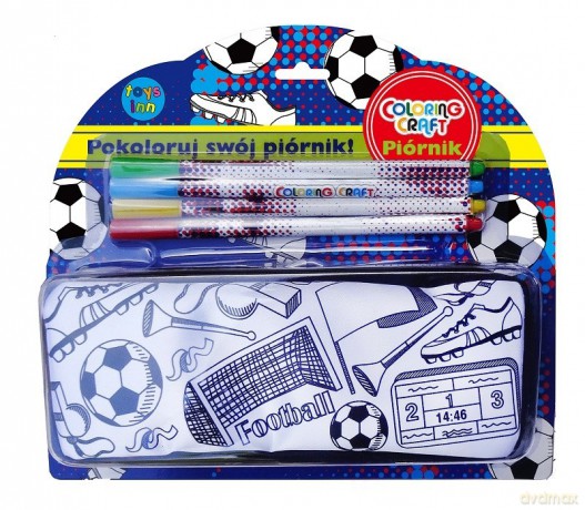 Piórnik Football + 4 markery