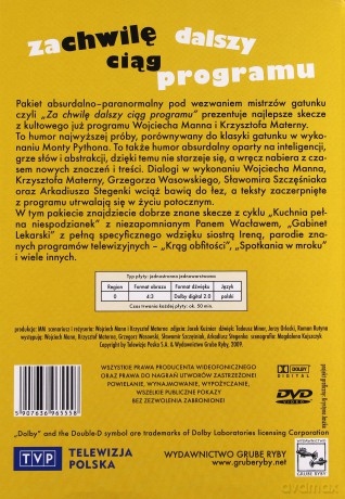 Za chwilę dalszy ciąg programu 1-3 [BOX] [3DVD]
