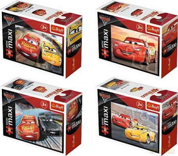 TREFL 20 el. Maxi Mini 24 sztuki Auta 3 [PUZZLE]