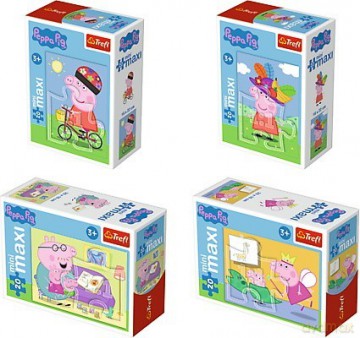 TREFL 20 el. Mini Maxi, Świnka Peppa 24 sztuki (wysyłka losowa) [PUZZLE]