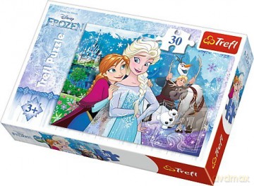 TREFL 30 el. Frozen - Uwolnij magię (18225) [PUZZLE]