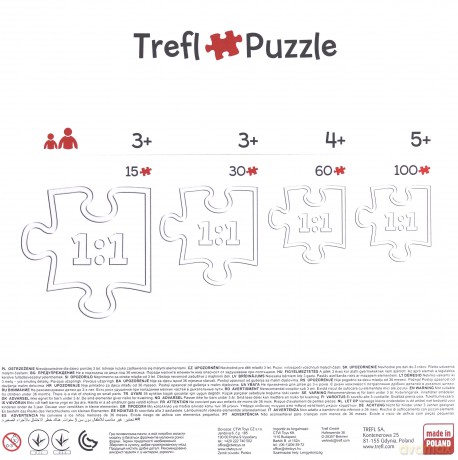 TREFL 4w1 Odlotowa paczka - Super Wings (34280) [PUZZLE]
